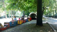 The Miniature Train at the Viali del Parco
